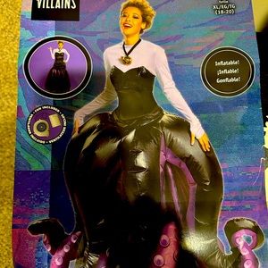 Inflatable Ursula costume size XL - tried on but never really worn